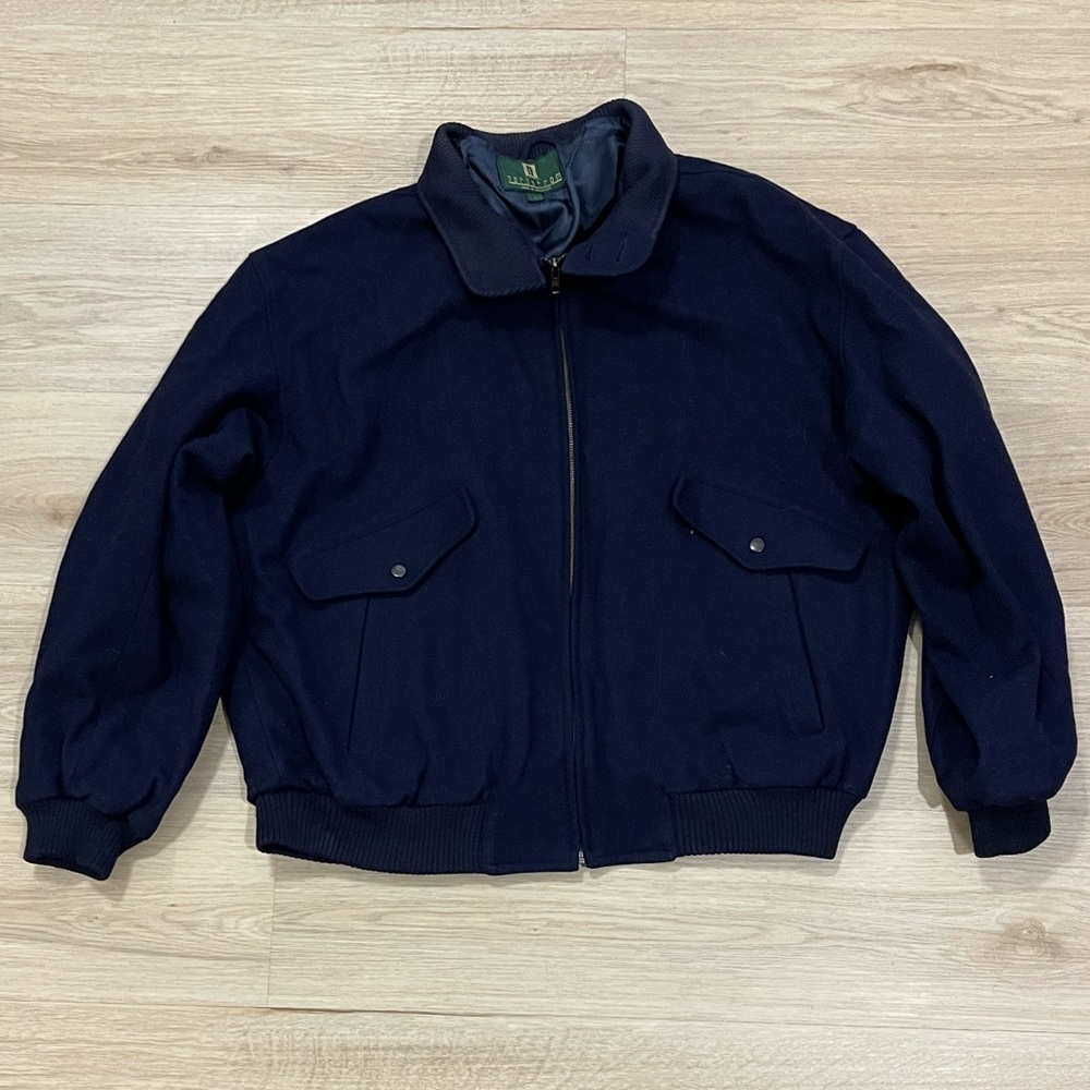 Nordstrom Dark Blue Bomber Jacket